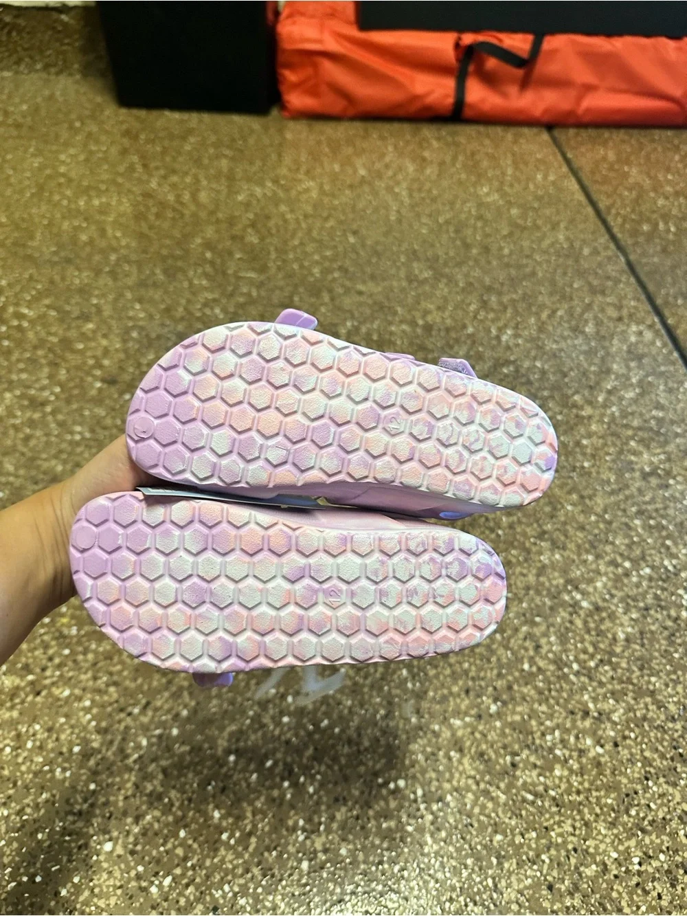 Cat & Jack Pastel Purple Adjustable Buckle Sandals